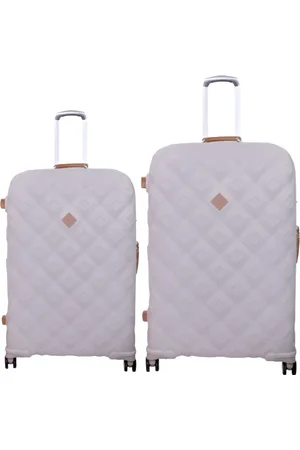 IT Luggage Unisex Set Of 2 Pumice Stone Textured Hard-Sided Trolley Bags-71.12cm