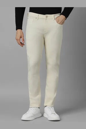Louis Philippe Men Mid-Rise Slim Fit Clean Look Stretchable Jeans