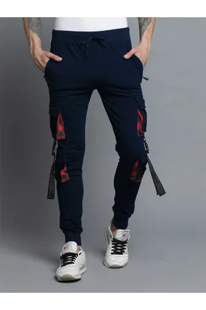 Maniac Men Slim Fit Mid Rise Cotton Joggers