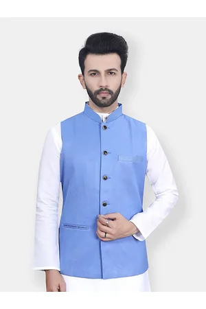 Avaeta Mandarin Collar Nehru Jacket