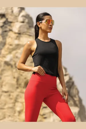 BlissClub AeroCool Sleeveless Training Tank with a Ventilated Mesh Panel