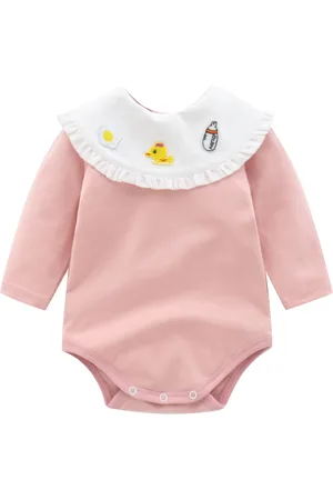 Stylecast Infant Girls Printed Cotton Romper