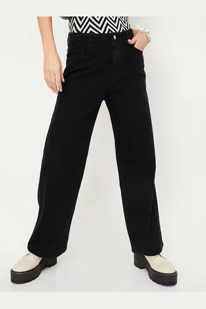 Max Collection Women Mid-Rise Clean Look Light Fade Jeans