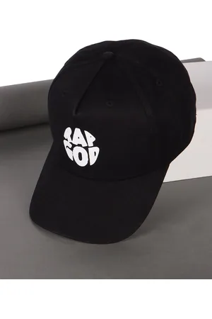 Bewakoof Unisex Rap God Printed Cotton Baseball Cap