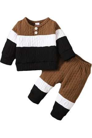Stylecast Boys Colourblocked Top With Pyjamas