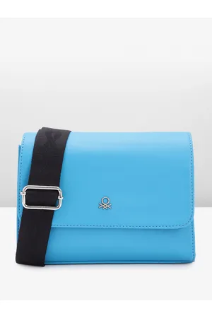 Benetton Solid Structured Sling Bag