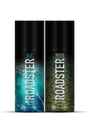 Roadster Set of 2 No Gas Body Spray - By the Sea & Green Trails