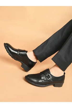 Invictus Women Textured Formal Monk Shoes