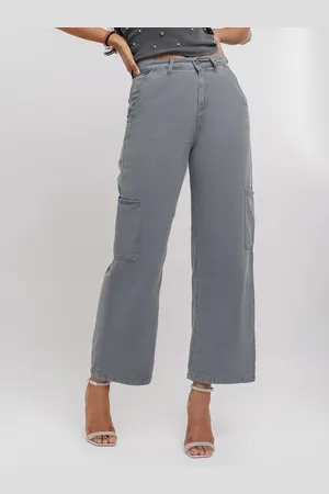 FREAKINS Women Bootcut Mid-Rise Pure Cotton Jeans