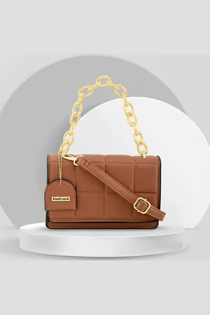 Fastrack Textured Quilted Handheld Bag