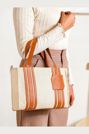 Nestasia Bucket Jute Handheld Bag