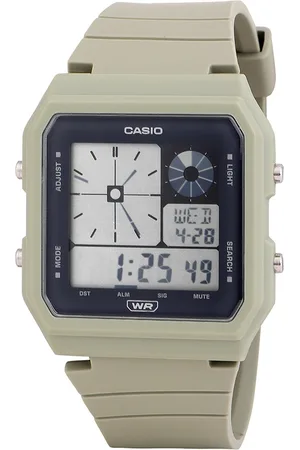 Casio Unisex Water Resistance Analogue & Digital Chronograph Watch D312