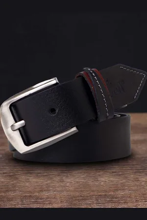WROGN Men Textured Leather Formal Belt