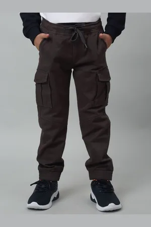 CANTABIL Boys Mid-Rise Cotton Joggers