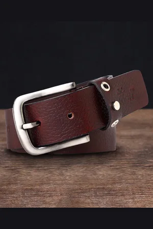 WROGN Men Textured Leather Formal Belt