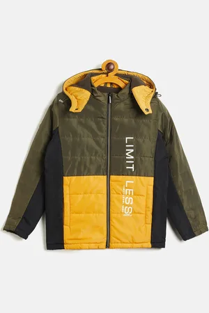 Duke Boys Colourblocked Hooded Padded Jacket