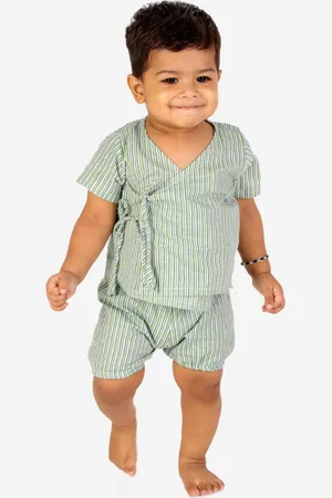 Biglilpeople Infants Kids Organic Cotton Top with Shorts