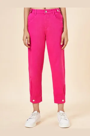 Pantaloons Girls Mid-Rise Trousers