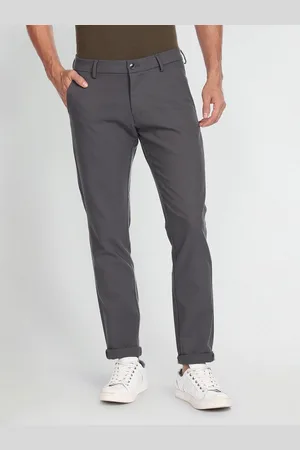 Arrow Men Slim Fit Low-Rise Trouser