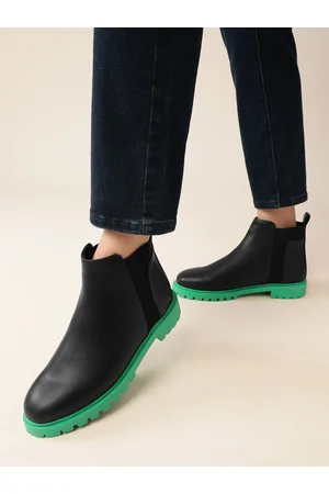 LAVIE Women Round-Toe Mid-Top Chelsea Boots