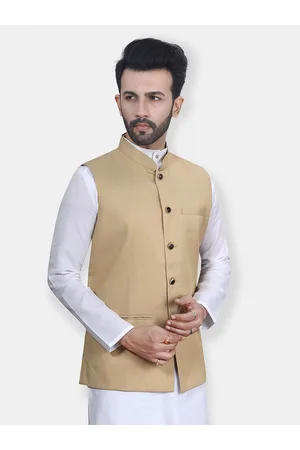 Avaeta Mandarin Collar Nehru Jacket