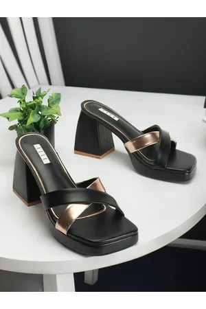 Open toe platform online heels