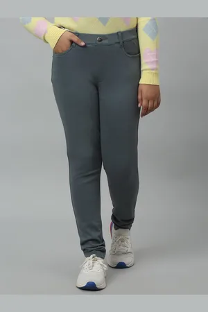 CANTABIL Girls Mid Rise Cotton Jeggings