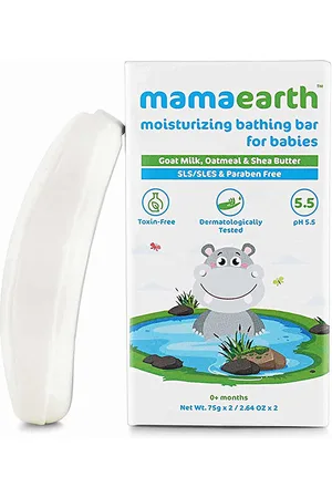 Mamaearth Kids Set of 2 Moisturizing Bathing Bars 75gm each