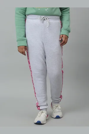 CANTABIL Girls Mid-Rise Fleece Joggers