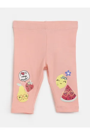 chicco Infants Girls Conversational Printed Leggings