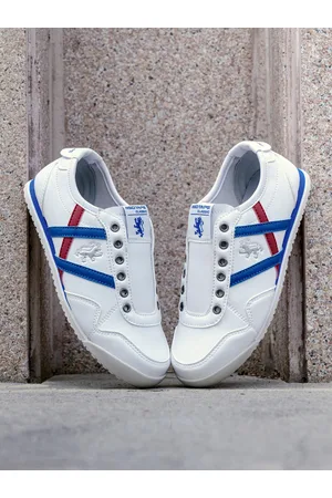 Red Tape Women Striped Slip -Resistance Sneakers