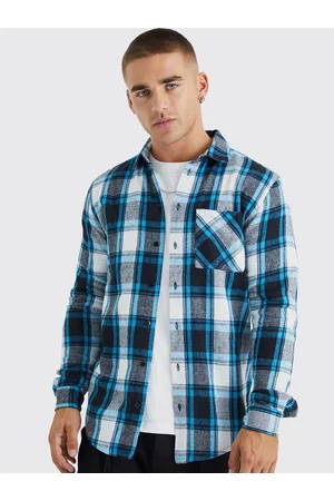 Boohoo Flannel Tartan Checked Casual Shirt