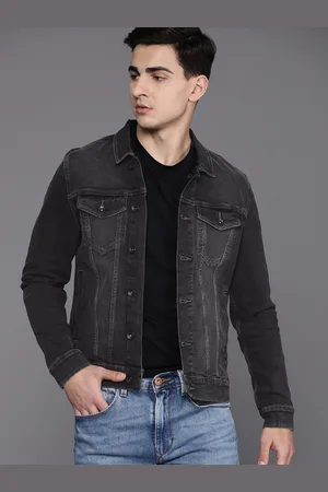 Louis Philippe Washed Denim Jacket