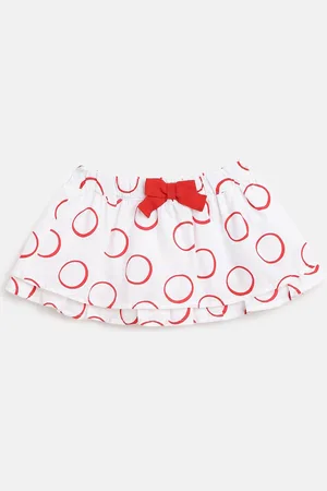 chicco Infants Girls Geometric Printed A-Line Skirt