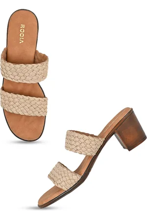 Rocia Textured Block Heels