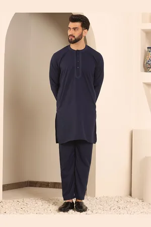 Armaan Ethnic Embroidered Straight Kurta With Pyjamas