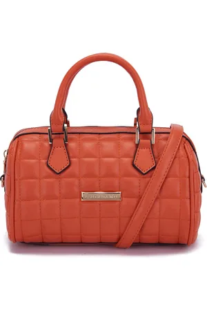 Giordano Checked Structured Handheld Bag With Quilted