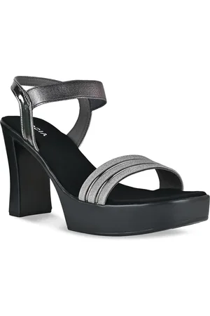 Rocia Textured Block Heels