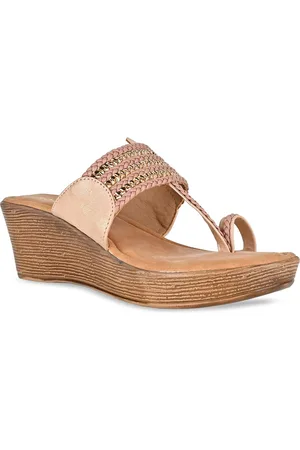 Rocia Textured Wedge Heels