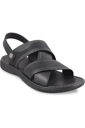Black leather sandals for women shoesize 39 - Women - 1760070087
