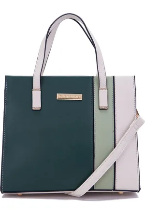 Giordano Colourblocked PU Structured Shoulder Bag