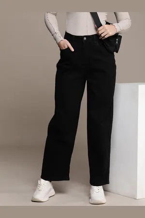 Moda Rapido Women Mid-Rise Baggy Fit Light Fade Stretchable Jeans