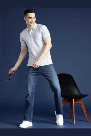 Mast & Harbour Men Polo Collar T-shirt