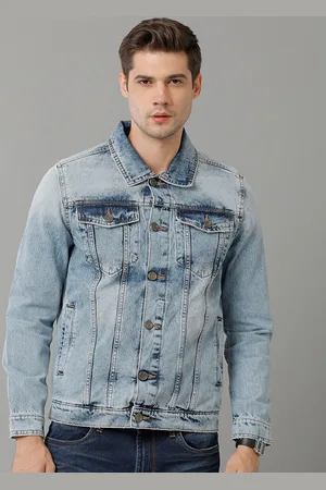 Voi Washed Pure Cotton Denim Jacket