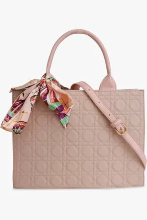 Kazo Scarf Handle Quilted Tote Bag
