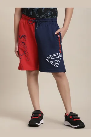 Kidsville Boys Superman Printed Regular Fit Shorts
