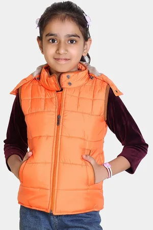 BAESD Girls Hooded Lightweight Padded Jacket