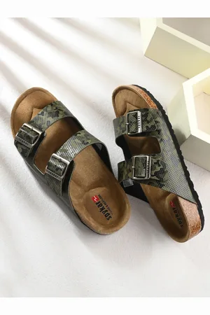 SPYKAR Men Two Strap Buckle Design Comfort Sandals