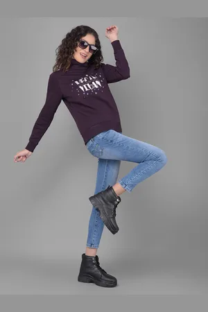 Crimsoune Club Women Mid-Rise Skinny Fit Heavy Fade Stretchable Jeans