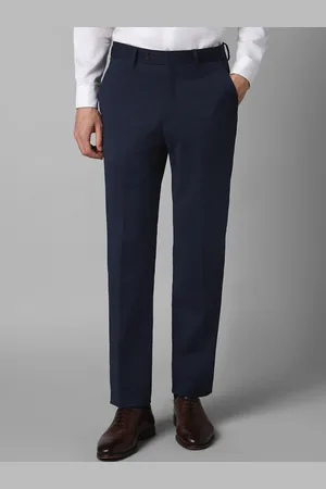 LOUIS PHILIPPE Slim Fit Men Blue Trousers - Buy LOUIS PHILIPPE Slim Fit Men  Blue Trousers Online at Best Prices in India | Flipkart.com